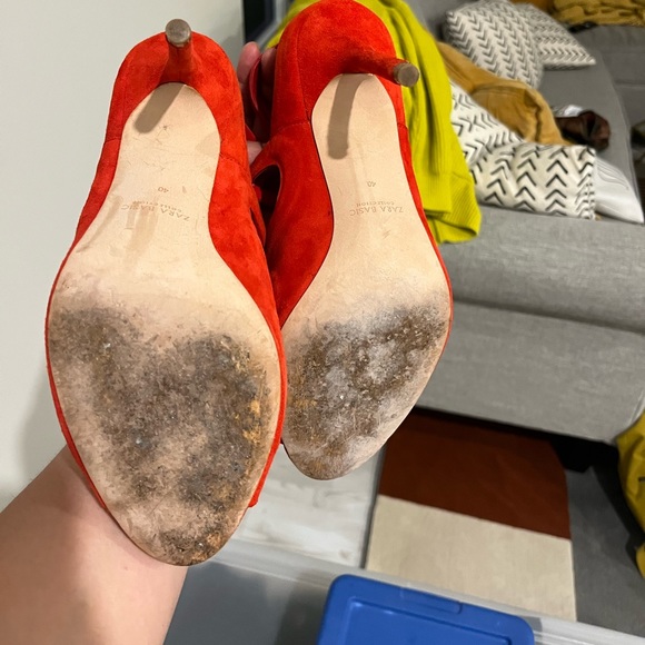 Red Zara heels - Picture 2 of 7